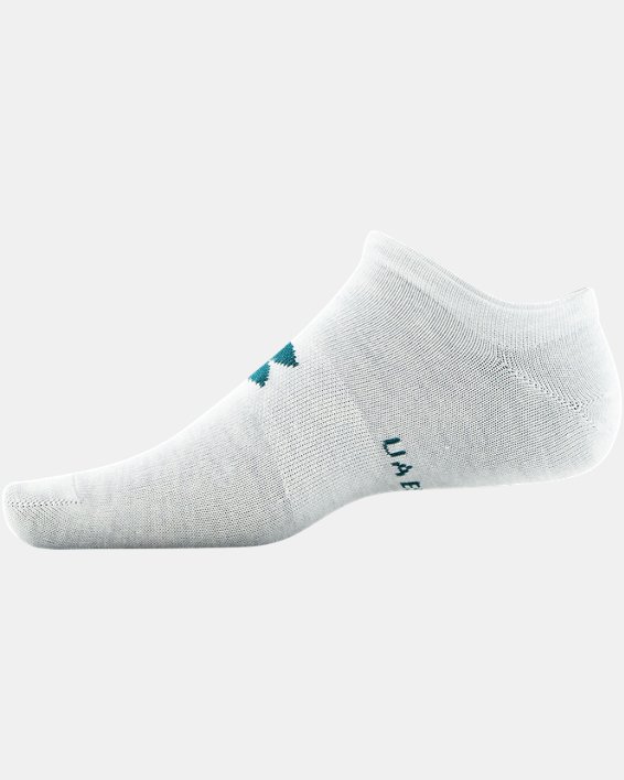 Men's UA Essential Lite 6-Pack Socks, Green, pdpMainDesktop image number 4